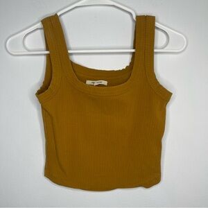 Madewell Mustard Yellow TankTop Size XXS